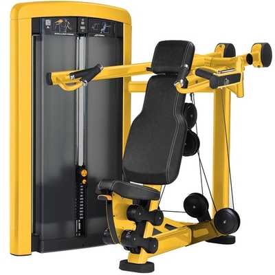 Medium Loader Pin Loaded Shoulder Press Machine voor commerciële arm- en rugbewegingen