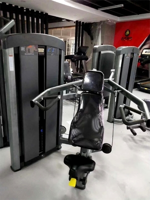 Medium Loader Pin Loaded Shoulder Press Machine voor commerciële arm- en rugbewegingen