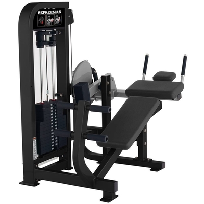 Gepersonaliseerde logo Steel Fitness Buik Crunch Machine voor buikversterking