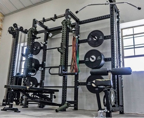 Sportmachines Fitness Power Rack voor op maat gemaakte kleuren gymapparatuur Commercieel