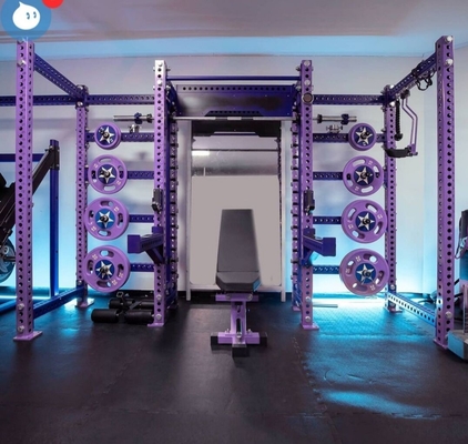 Sportmachines Fitness Power Rack voor op maat gemaakte kleuren gymapparatuur Commercieel