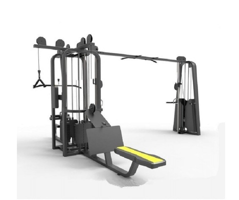 Medium Loader Multi Station Gym Bodybuilding apparatuur voor krachttraining 8 Station