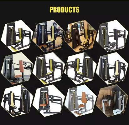 Pinneloaded Selectie Exercise Machine Gezette Horizontale Leg Press voor Gym Center