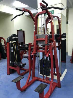 Aanpasbare pin-laden Dip/Chin Assisted Gym Machine Ideaal voor schouderbeen training