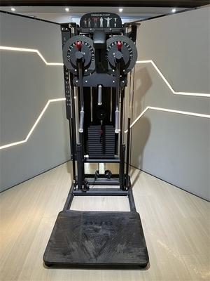 Gym en fitnesscentrum Multifunctionele staande zijdelingse ophefmachine 1400*760*1960mm