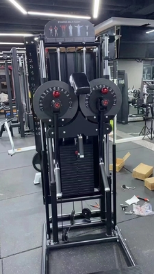Gym en fitnesscentrum Multifunctionele staande zijdelingse ophefmachine 1400*760*1960mm