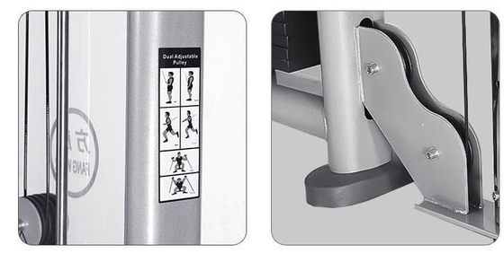 Unisex Gym Pin geladen Functionele Trainer Smith Machine Cable Crossover 2200*1000*1600MM