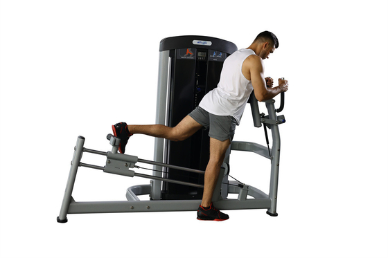 80 kg gewichtsstapel bodybuilding glute heupstootmachine voor beenversterkende oefeningen