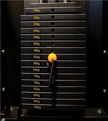 Commerciële borstvlieg-fitnessmachine 1020*1400*1650 Gymapparatuur voor borstpers