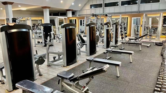 Commerciële borstvlieg-fitnessmachine 1020*1400*1650 Gymapparatuur voor borstpers