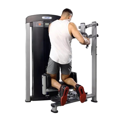 Tweelaagse elektrostatische poedercoating Gym Fitness apparatuur Rotary Torso Machine