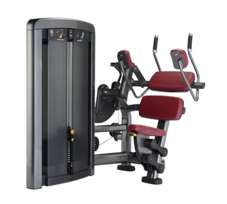248 kg gewichtsstapel stalen buikbeweging machine voor zwaar fitnesscentrum