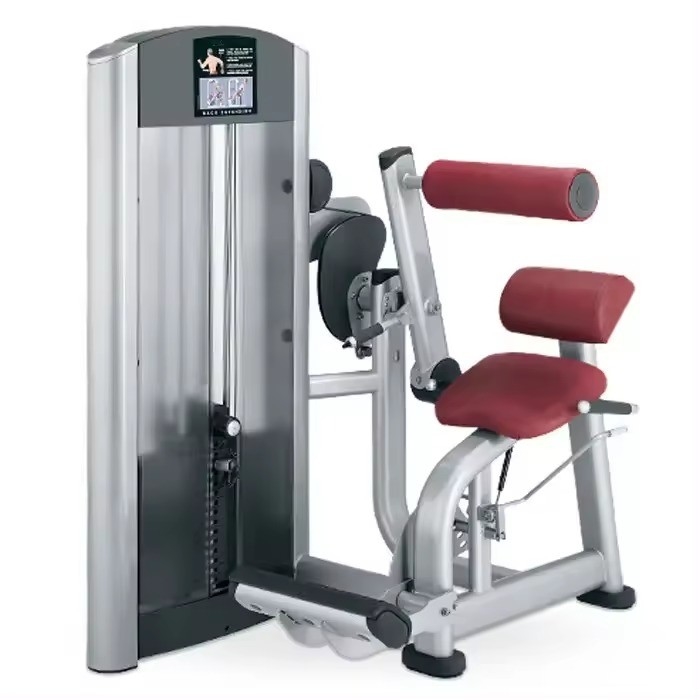 Commerciële sportschoolapparatuur Verstelbare rugtrainingsmachine met 1500*1200*1750 mm Grootte