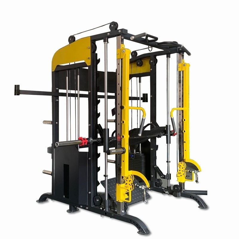 Grote laadmachine met veel functies van staal Smith machine voor rug borst schouder arm training
