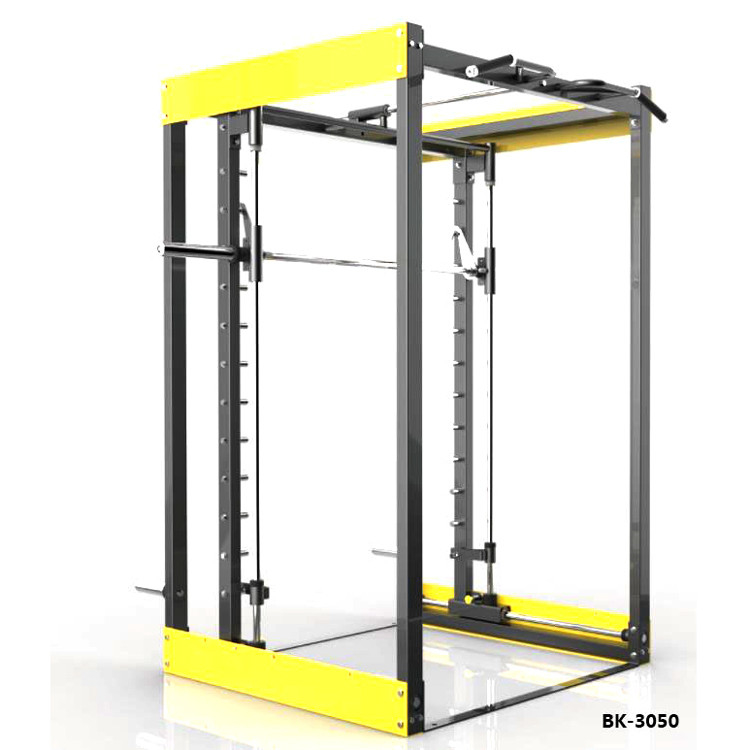 Multifunktioneel thuis fitness Smith machine met Leg Press en Pull Up Bars Steel Tube Q235
