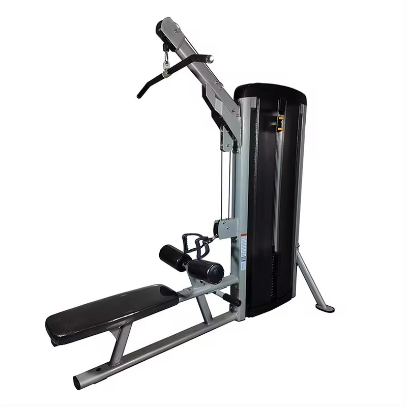 Bodybuilding Workout Lat Pulldown en Low Row Machine voor Kracht Fitness Training