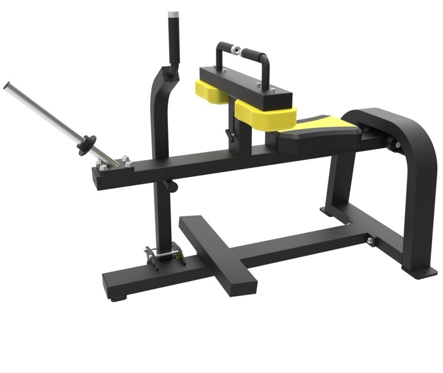 Legs Krachttraining Gemiddelde lading Plaat geladen zittende kalf verhoogt 1700 * 700 * 1000 mm