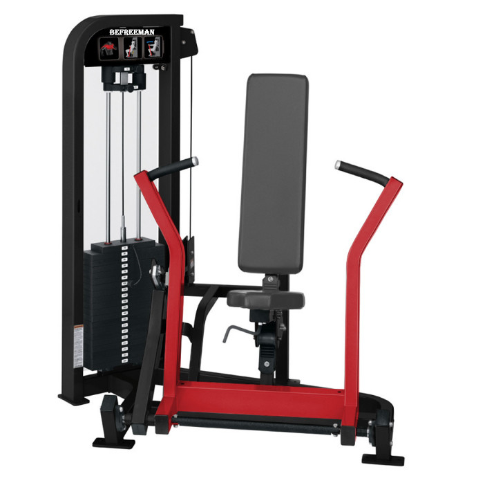 Gepersonaliseerd logo kleur staal borst pers gymapparatuur voor effectieve krachttraining