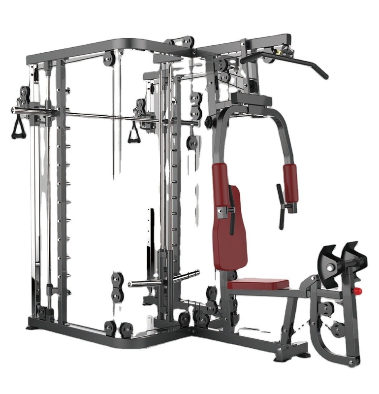 Staal Q235 All-in-One Multi Function Smith Machines voor volledige lichaamsbeweging en boksen