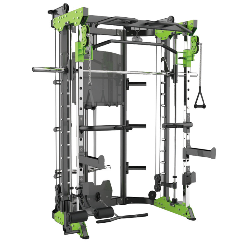 1730*2010*2230mm Fitnessruimte Commerciële Multi Trainer Squatting Rack Smith Machine Power Rack