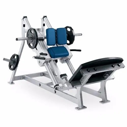 Plaat geladen Glutes Quads Lineaire Hack Leg Press Hack Squat voor onderlichaam ontwikkeling