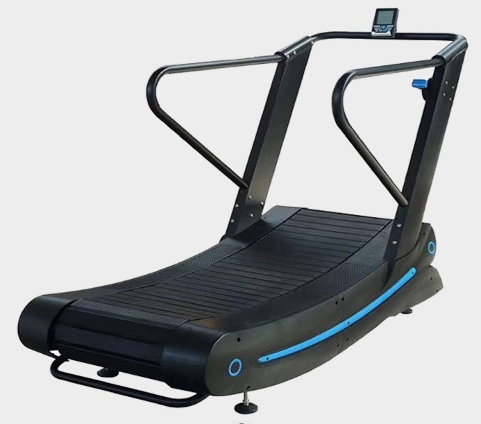 Buigvormige loopband voor cardio-oefeningen zelfopwekkend en max. gewicht 200 kg