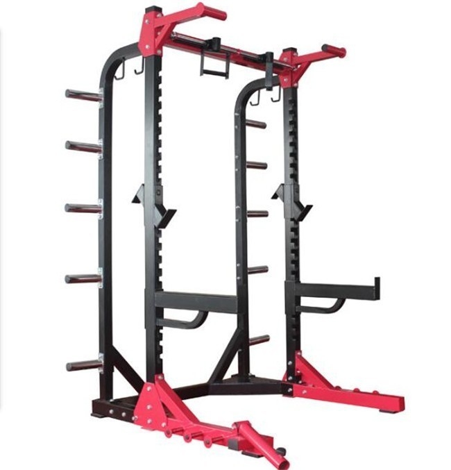 Multi Function Exercise Shandong Commercial Home Gym Fitness Half Rack Squat voor mannen