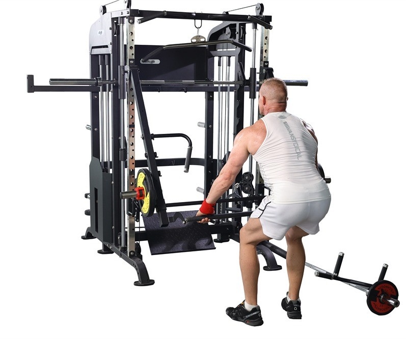 Krachttraining thuis met Duurzame Lat Pulldown Rowing Cable Crossover en meer
