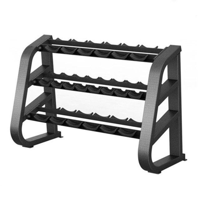 Home Gym Fitness Equipment Dumbbell opslagrek met optionele selecteerbare raamkleur