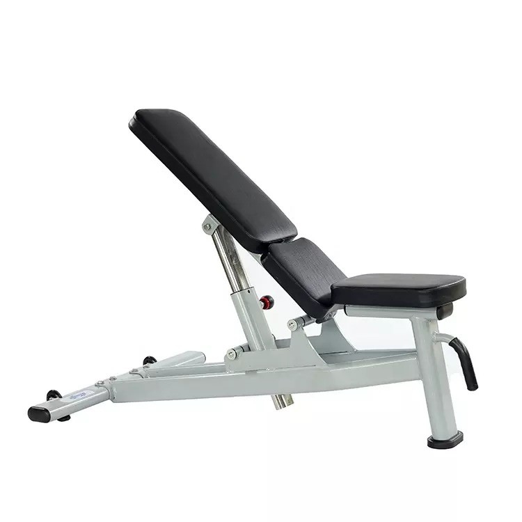 Home Gym Fitness Equipment Verstelbare trainingsbank voor vlakke en opwaartse oefeningen