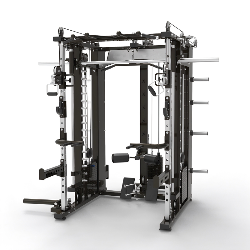 Borstarm- en schoudertrainingen Befreeman Gym Center All-in-One Smith-machine met stalen gewichtsstaven