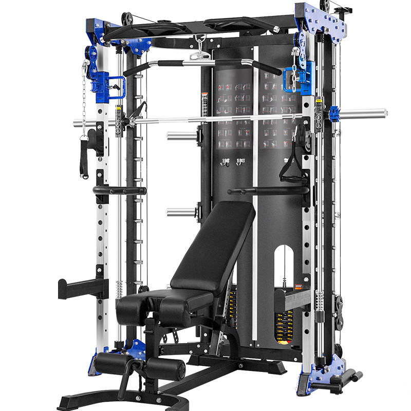 Multifunctioneel Power Rack Weightlifting Smith Machine met optionele raamkleur