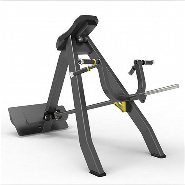 Neerslagniveau T Bar Row Plate geladen armen en rugtrainingsapparatuur 1850*790*1190 mm