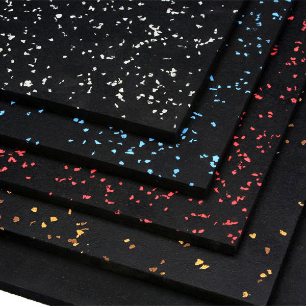 10-30 mm Dikte Gymvloer Rubber Mat Roll voor Fitness Playground en Gym Center