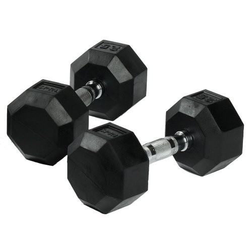 2.5kg Zwarte Rubber Hex Dumbbell Set Het ultieme gereedschap voor fitnessliefhebbers