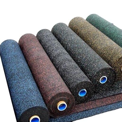 3 mm/4 mm/5 mm/6 mm/7 mm/8 mm/9 mm/10 mm Anti-slip rubber vloermat rol voor fitnesscentrum Ect