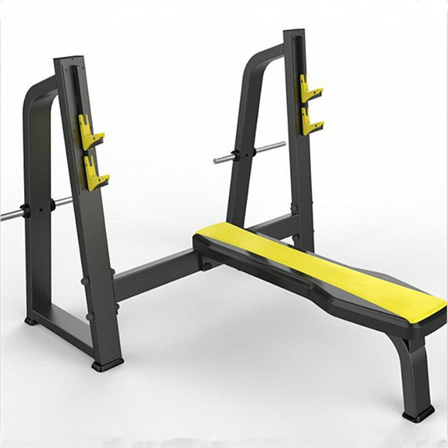 Commerciële Flat Decline Weight Bench Press Medium Loader Gymapparatuur voor Gym Center