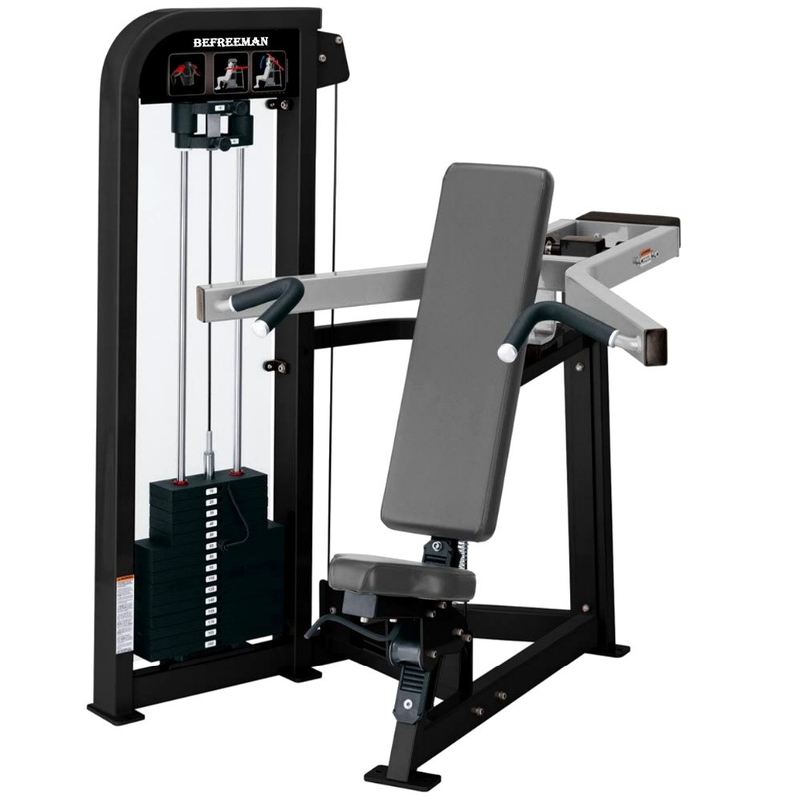 1450*1350*1630 Medium Loader Steel Shoulder Press Machine voor fitness en sterkte