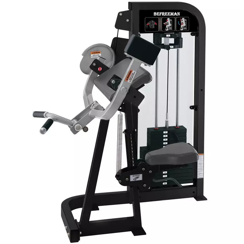 Medium Loader Pin Loaded Steel Gezeten Biceps Curl voor Krachttraining Gymapparatuur