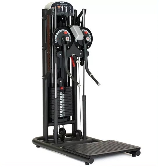 Medium Loader Fitness Oefening Lichaam Schouder Lateraal Opheffen Staande Multi Flight Pin geladen Machine