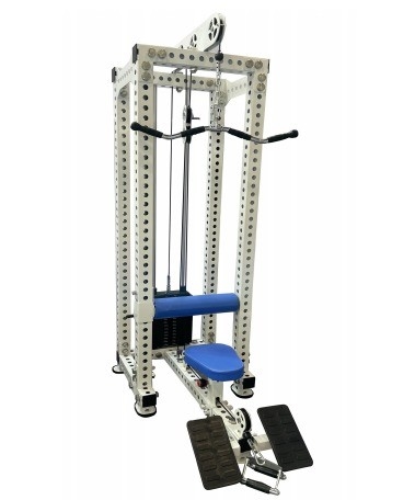 Fitnesscentrum 2 in 1 Lat Pull Down Low Row Tube Dikte 3,0 mm Commerciële apparatuur