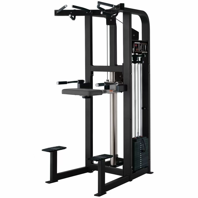 Medium Loader Home Gym Machine Pin Loaded Assisted Chin Up Bar Workout voor commercieel gebruik