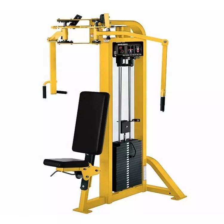 Aanpasbare raamkleur Achter Deltoïde vliegmachine voor thuis krachttraining