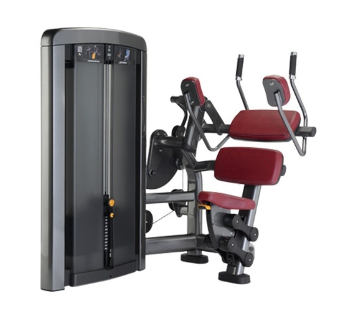 248 kg gewichtsstapel stalen buikbeweging machine voor zwaar fitnesscentrum